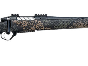 Seekins Precision 0011710297-F Havak PH3 300 PRC 26" Black Fluted Threaded Barrel, Black Picatinny Rail Steel Receiver, Adj Cheek Riser Woodland Shadow Synthetic Stock