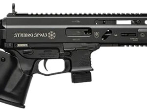 Grand Power 810091158166 Stribog SP9A3 *CA Compliant 9mm Luger 10+1 16" Black