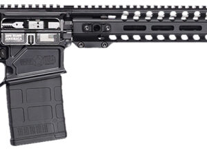 Patriot Ordnance Factory 02419 Rogue DI 308 Win 20+1 18.50" Picatinny Rail Receiver, M-LOK/Picatinny Rail Handguard, Black Polymer Stock & Grip