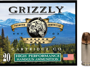 Grizzly Ammo GC9+P+CM99mm+P Luger 115gr Jacketed Hollow Point 20 Per Box/10 Case