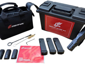 Derya Firearms 10L.DY9.ISL.US DY9 Island Kit 9mm Luger 10+1 3.86" Black Melonite Steel Barrel, Black Melonite Steel Optics Ready/Serrated Slide, Black Melonite Polymer Frame, RMR Footprint