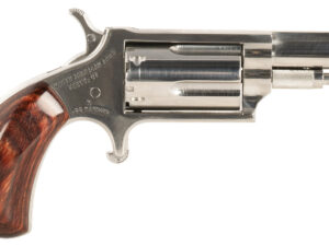 North American Arms 22MDLX LDLX  22 Mag 5 Shot 1.13" Polished Stainless Steel, Rosewood Grip, Exposed Hammer
