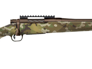 Mossberg 28281 Patriot Super Bantam Youth 350 Legend 4+1 18" Patriot Brown Cerakote Threaded Bull Barrel, Patriot Brown Cerakote Steel Receiver w/Picatinny Rail, MultiCam Fixed Synthetic Stock