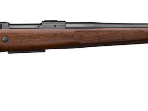 CZ-USA 07720 600+ American 308 Win 5+1 20" Black Nitride Threaded Barrel, Black Nitride Steel Drilled & Tapped Receiver, Turkish Walnut Fixed Stock