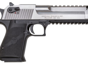 Magnum Research DE50ASIMB Desert Eagle Mark XIX L6 50 AE 6" 7+1 Black Hardcoat Anodized Aluminum Frame Stainless Steel Slide Black Polymer Grip