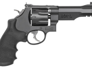 Smith & Wesson 170292 M&P Performance Center R8 357 Mag Or 38 S&W Spl +P 5" Black Barrel With Picatinny Acc. Rail, 8rd Black Cylinder, Black  Scandium Alloy N-Frame, Synthetic Grip