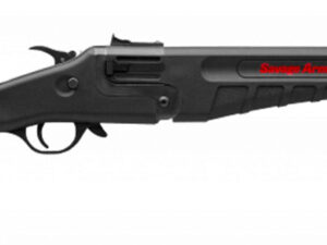 Savage Arms 22440 42 Takedown Full Size 22 LR/410 Gauge 1rd 20" Satin Black Sporter Barrel Satin Black Carbon Steel Receiver Matte Black Fixed Synthetic Stock Ambidextrous
