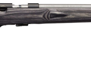 Browning 025236270 T-Bolt Target/Varmint SR 17 HMR 10+1 22" Threaded Varmint Barrel, Polished Blued Steel Receiver, Satin Gray Laminate Stock, Pachmayr Decelerator Recoil Pad, Optics Ready