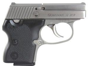 North American Arms 32GUARDIAN Guardian  32 ACP 6+1 2.19" Stainless Steel Barrel, Stainless Steel Serrated Slide, Stainless Steel Frame, Black Rubber Grip, Right Hand