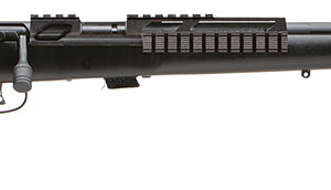 Savage Arms 96782 93R17 TRR-SR Full Size 17 HMR 5+1 22" Matte Black Heavy Threaded Barrel, Matte Black Picatinny Rail Carbon Steel Receiver, Matte Black Tactical Wood Stock, Right Hand