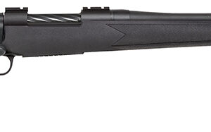 Mossberg 27877 Patriot  Full Size 25-06 Rem 5+1 22" Matte Blued Fluted Barrel, Drilled & Tapped Matte Blued Stainless Steel Receiver, Walnut Fixed Stock, Right Hand