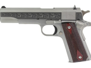 COLT 1911C GOVT 38SUP 5" STS ENGRAVD