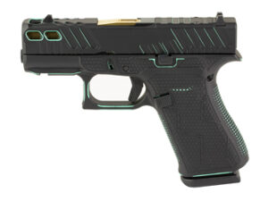 GLOCK 43X 9MM 10RD BLACK ROBBIN BLUE