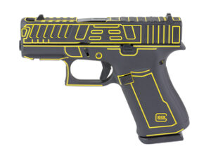 GLOCK 43X 9MM 10RD OUTLANDER YELLOW