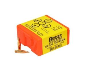 Berger Match Grade Hunting Bullets .270 cal .277" 140 gr VLD Hunter 100/ct
