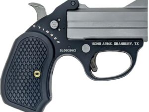 Stinger FireBall Derringer .38 Spl 2rd Capacity 3" Matte Stainless Barrel  Aluminum Frame B6 Grips