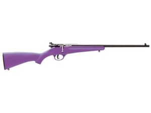 Savage Rascal Single Shot Rifle .22LR 1rd Capacity 16.125" Barrel Purple Stock
