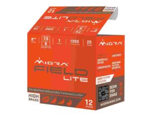 Migra Field Lite Stacked Shotshells 20ga 2-3/4" 1oz 1350 fps #7.5 & #9 25/ct