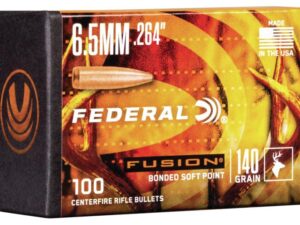 FUSION .264 CALIBER 140GR BULLET 100RD