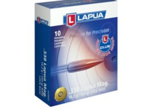 Lapua Rifle Ammo  338  Magnum 250gr Lock Base FMJBT bx/10