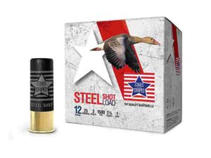 PPU Stars & Stripes Steel Shotshell 12ga 3''  1-1/8 oz 1500 fps #1 25/ct