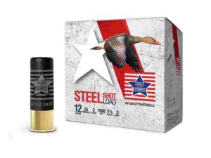 PPU Stars & Stripes Steel Shotshell 12ga 3''  1-1/8 oz 1500 fps #3 25/ct