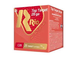 Rio Top Target Shotshells 28ga 2-3/4" 3/4oz 1300 fps #8 25/ct