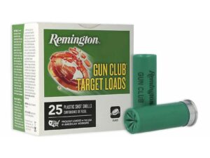 Remington Gun Club Target Load 12 ga 2 3/4" 2 3/4 dr 1 1/8 oz #9 1145 fps - 25/ct