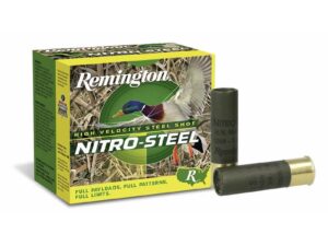 Remington Nitro-Steel Hi-Velocity Magnum Load Shotshell 10ga 3-1/2" 1-1/2 oz #2 1450 fps 25/ct