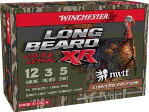 Winchester NWTF 50th Anniversary Long Beard Shotshells 12 ga 3" 1-3/4oz 1200 fps #5 10/ct