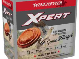 Winchester Xpert Steel Shotshells 12 ga 2-3/4" 1 oz 1325 fps #6 25/ct