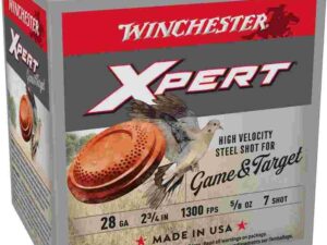 Winchester Xpert Steel Shotshells 28 ga 2-3/4" 5/8 oz 1300 fps #7 25/ct