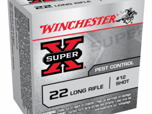 Winchester Super-X Shotshell Rimfire Ammunition .22 LR 25 gr. #12 50/ct