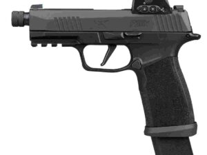 Sig Sauer P365X-Macro TACOPS Handgun 9mm Luger 21rd Magazines(4) 4" Threaded Barrel Romeo-X Red Dot