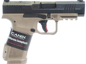 Canik Mete MC9 LS Handgun 9mm Luger 10rd Magazine 3.6" Barrel Black/FDE CA Compliant