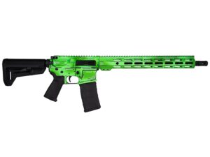 Shark Coast Tactical "Anime- Green" Rifle 5.56mm 10rd Magazine 16" Barrel 15" MLOK Handguard California Compliant