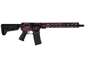 Shark Coast Tactical "Anime- Black Cherry" Rifle 5.56mm 10rd Magazine 16" Barrel 15" MLOK Handguard California Compliant
