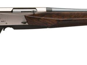 Browning 031047211 BAR MK3 Full Size 243 Win 4+1 22" Blue Polished Sporter Barrel, Drilled & tapped Engraved Satin Nickel Aluminum Receiver, Fixed Oiled Turkish Walnut Stock, Right Hand