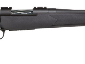 Mossberg 28013 Patriot  Full Size 450 Bushmaster 4+1 20" Matte Blued Fluted Threaded Barrel, Drilled & Tapped Matte Blued Stainless Steel Receiver, Black Fixed Synthetic Stock, Right Hand