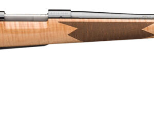 Winchester Repeating Arms 535218289 Model 70 Super Grade 6.5 Creedmoor Caliber with 5+1 Capacity, 22" Barrel, High Polished Blued Metal Finish & Gloss AAA Maple Stock Right Hand (Full Size)