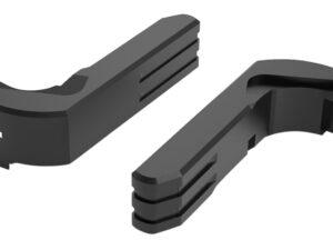 Cross Armory CRGMCBK Mag Catch  Extended Compatible w/Glock Gen1-3/P80 Black Anodized Aluminum