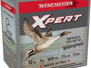 Winchester Ammo WEX123M2 Super X Xpert High Velocity 12Gauge 3" 1 1/16oz 2Shot 25 Per Box/10 Case