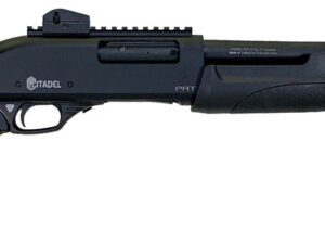 Citadel FRPAT1220 CDA Force Tactical Pump 12 Gauge 3+1 3" 20"  Barrel, Steel Receiver, Matte Black Metal Finish, Optics Ready Picatinny Rail, Synthetic Pistol Grip Stock