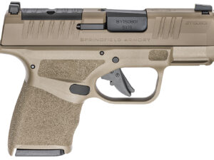 Springfield Armory HC9319FOSP Hellcat Micro-Compact OSP 9mm Luger 3" 11+1, 13+1 Flat Dark Earth Flat Dark Earth Cerakote Steel Slide Adaptive Textured Flat Dark Earth Polymer Grip