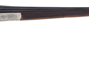 TriStar 38112 Bristol SxS Full Size 12 Gauge Break Open 3" 2rd 28" Blued Side By Side Barrel, Nickel Engraved w/24K Gold Inlay Steel Receiver, Fixed Oiled Turkish Walnut Stock, Right Hand