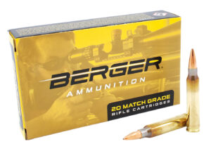 Berger Bullets 23030 Tactical Rifle 223Rem 77gr Open Tip Match 20 Per Box/10 Case