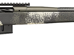 Springfield Armory BAW9247CFGA Model 2020 Waypoint 7mm Rem 3+1 24" Mil-Spec Green Cerakote Carbon Fiber Steel Barrel & Picatinny Rail Stainless Steel Receiver, Evergreen Camo Fixed Carbon Fiber Stock