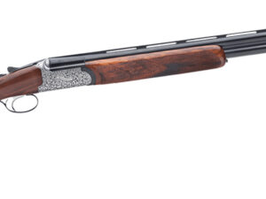 Rizzini USA 410141029 Round Body EM Full Size 410 Gauge Break Action 2rd 29" Vent Rib Barrel, Coin Anodized Silver Receiver, Fixed w/Prince of Whales Grip Grade III Turkish Walnut Stock