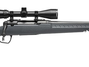 Savage Arms 32181 Axis 2 XP Combo Full Size 30-06 Springfield 4+1 22" Black Sporter Barrel, Black Carbon Steel Receiver Drilled & Tapped, Gray Fixed Synthetic Stock, Weaver 3-9x40mm Scope, Right Hand