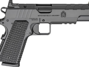 Springfield Armory PX9230LAOS 1911 Emissary 45 ACP 8+1 5" Stainless Steel Barrel Optic Ready Black Carbon Steel Slide VZ Grips Thin-Line G10 Grip